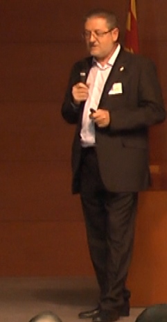 Francesc Valenzuela durante su intervención